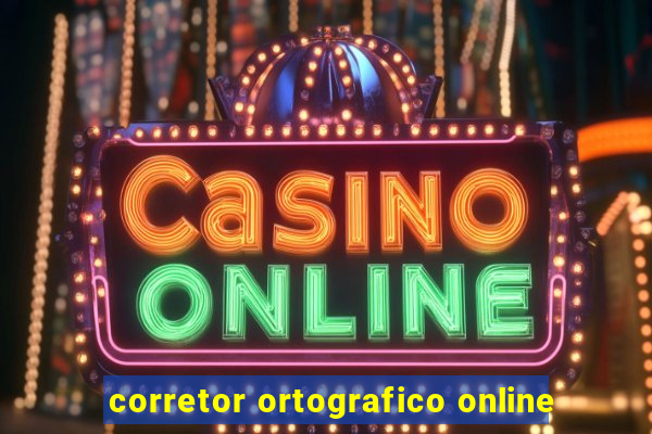 corretor ortografico online